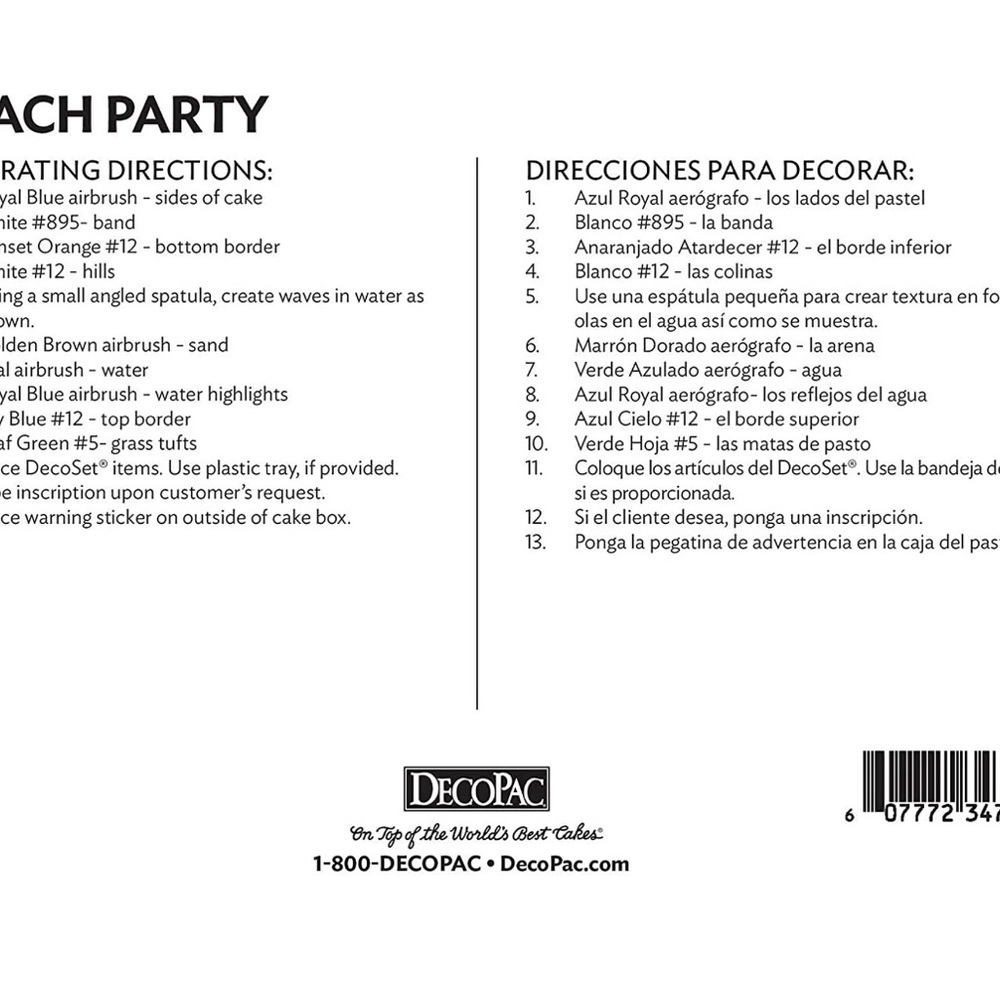 Minions Beach Party Cake Topper Set - Picture 4 of 9